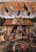 The birth of Christ Botticelli